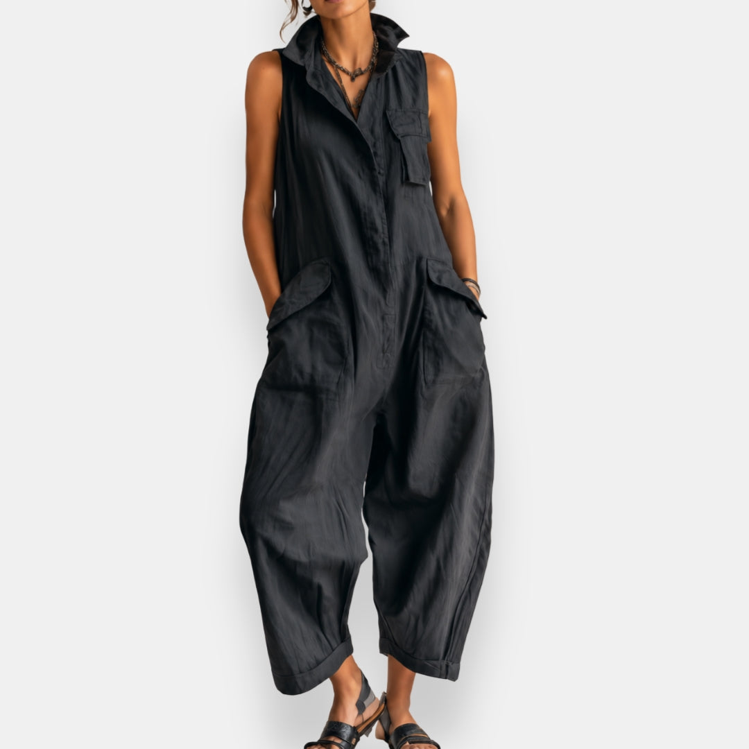 Blaire – Relaxed Sleeveless Jumpsuit
