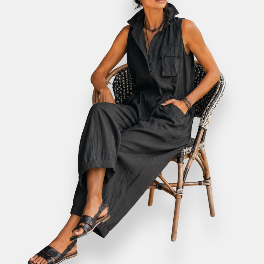 Blaire – Relaxed Sleeveless Jumpsuit