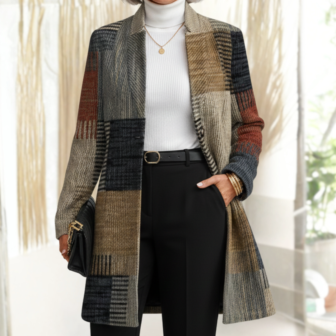 Jill - Chic Printed Blazer