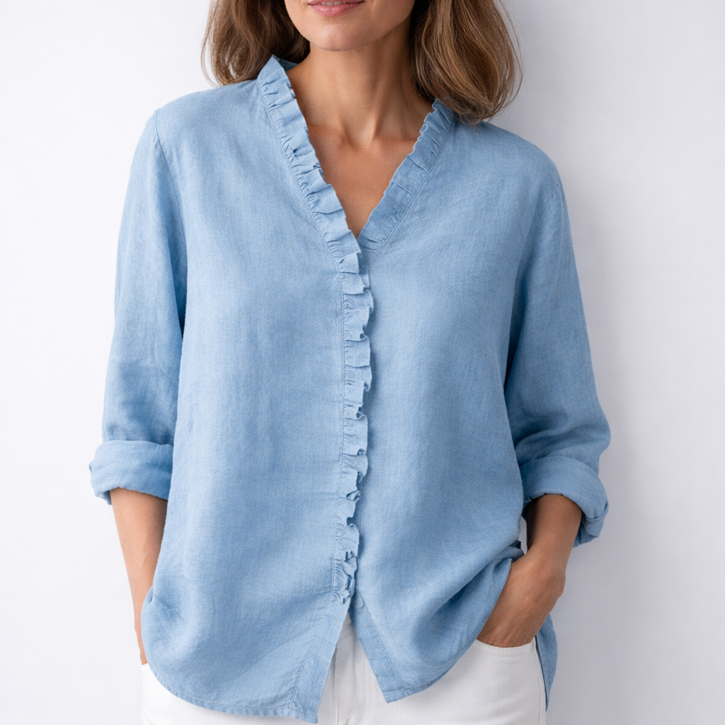 Senora | Elegant Ruffled Shirt