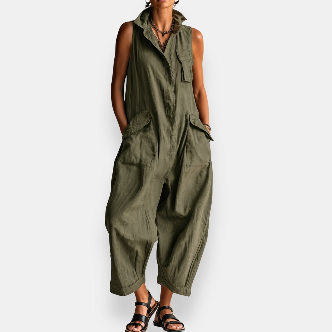 Blaire – Relaxed Sleeveless Jumpsuit