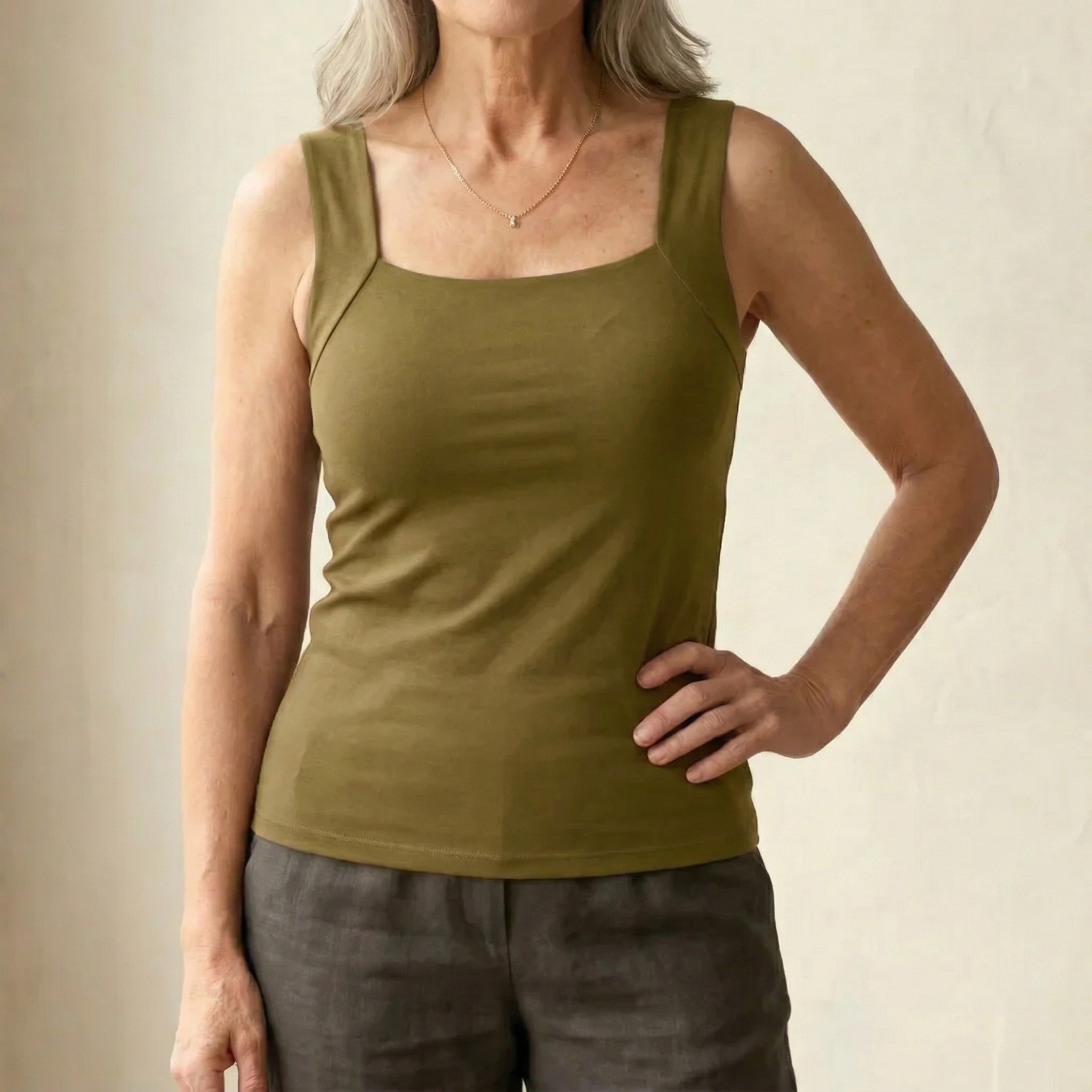 Rosalie | Built In Comfort Bra Tanktop
