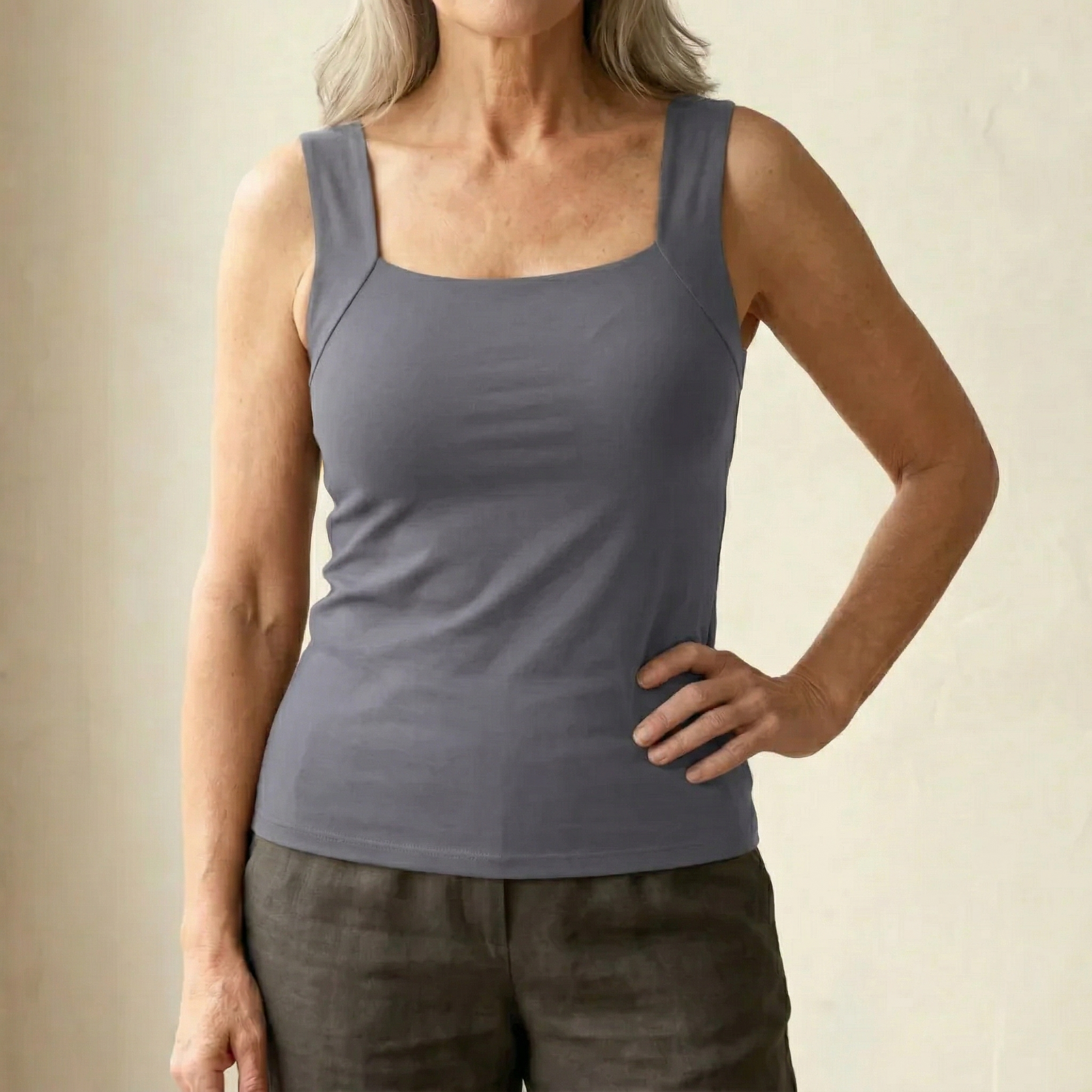 Rosalie | Built In Comfort Bra Tanktop