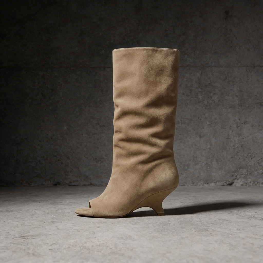 Kim's | WOMEN'S BOOTS | PEEP TOE | SUEDE