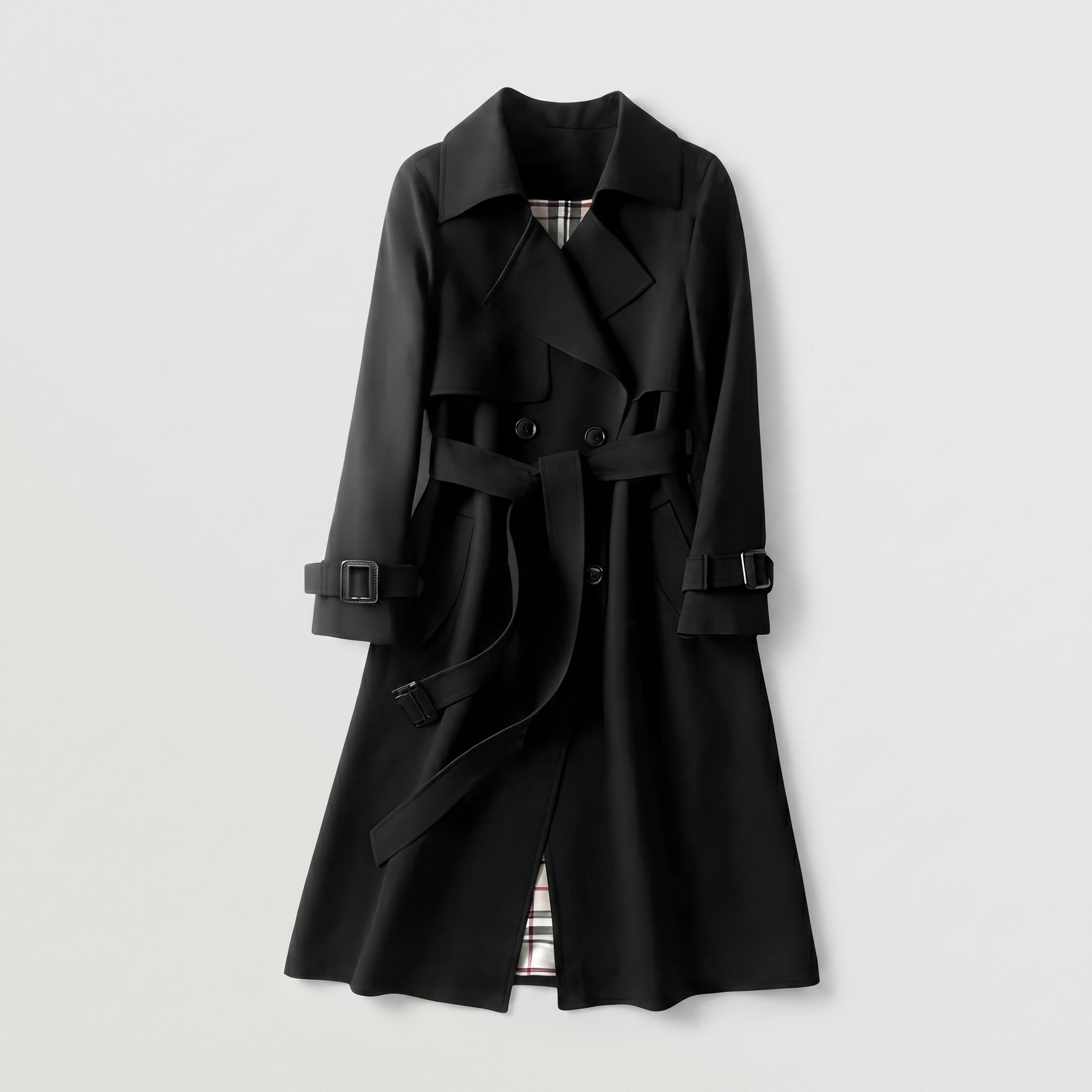 KIM'S | WOMEN'S TRENCH COAT | LONGLINE | BELTED