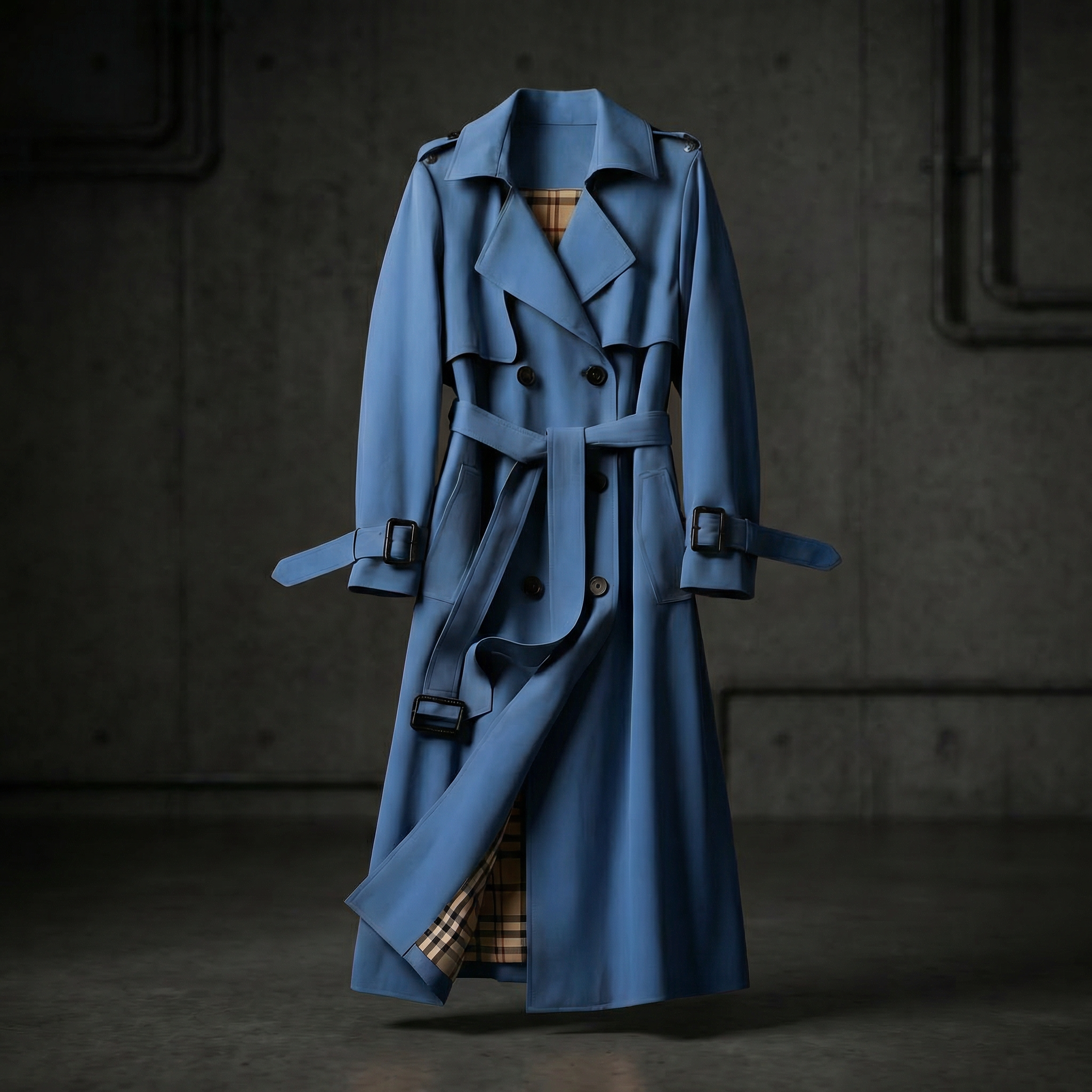 KIM'S | WOMEN'S TRENCH COAT | LONGLINE | BELTED
