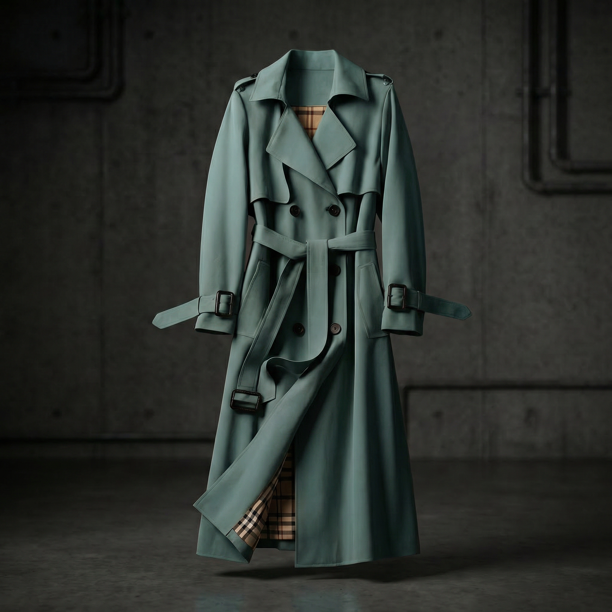 KIM'S | WOMEN'S TRENCH COAT | LONGLINE | BELTED