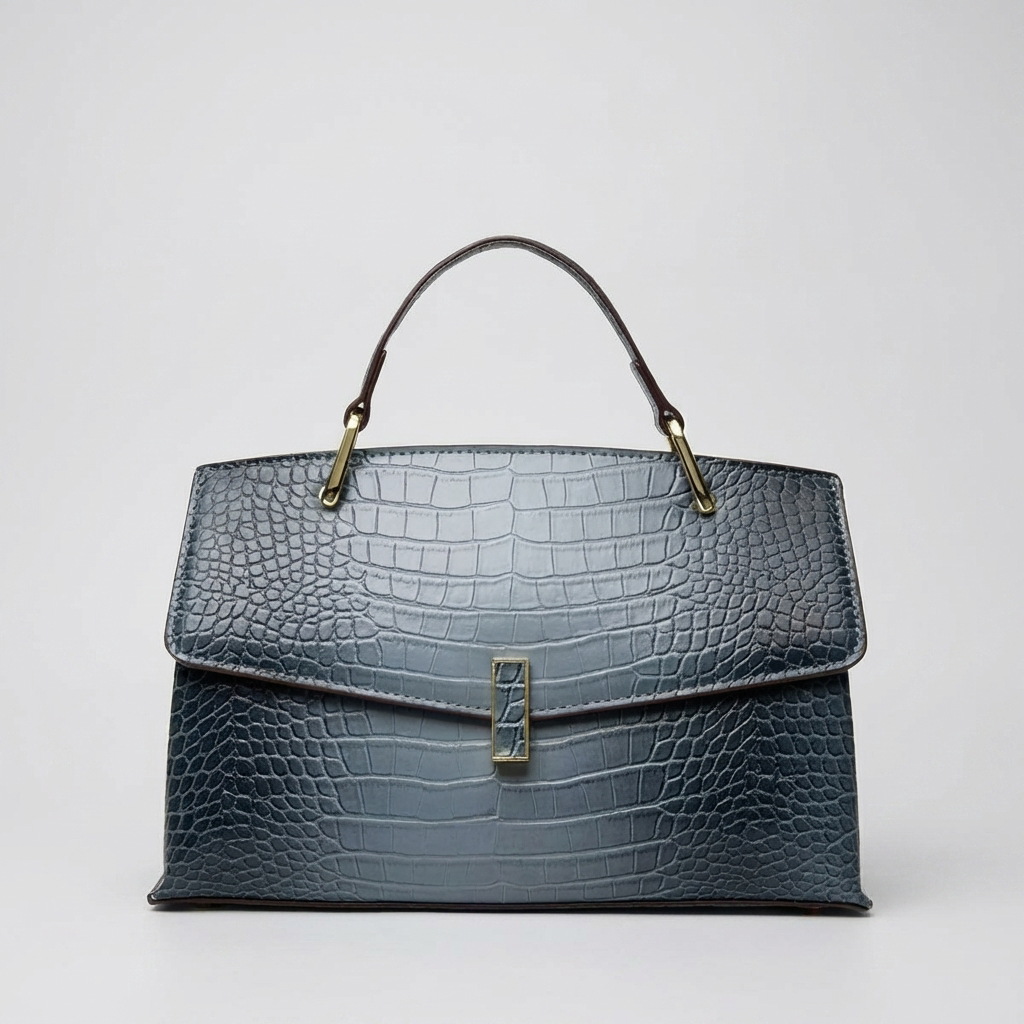 Kim's | WOMEN'S HANDBAG | CROC EMBOSSED | TOP HANDLE