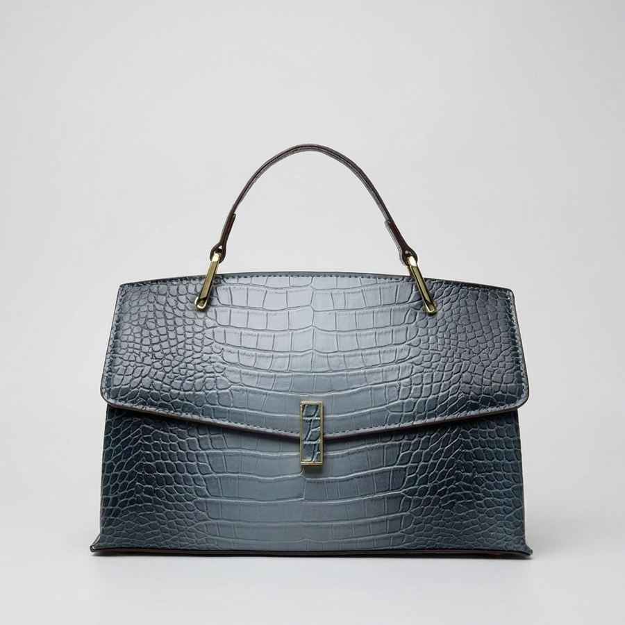 Kim's | WOMEN'S HANDBAG | CROC EMBOSSED | TOP HANDLE