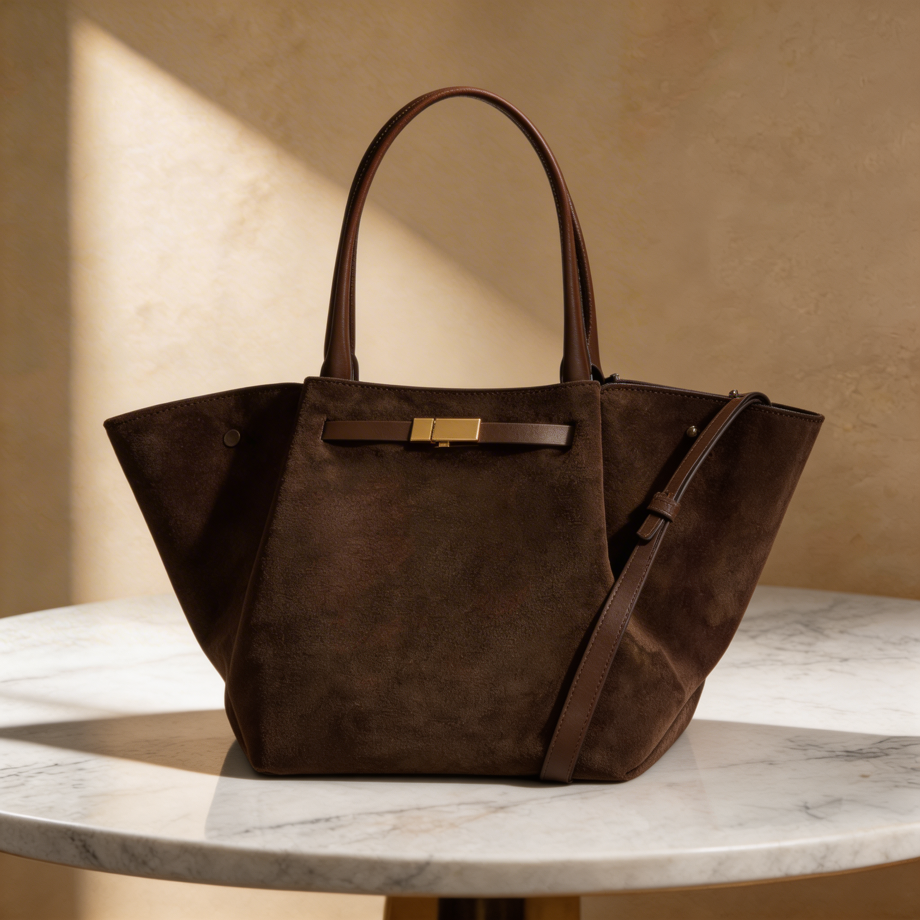 Kim's | WOMEN'S TOTE BAG | SHEARLING | STRUCTURED