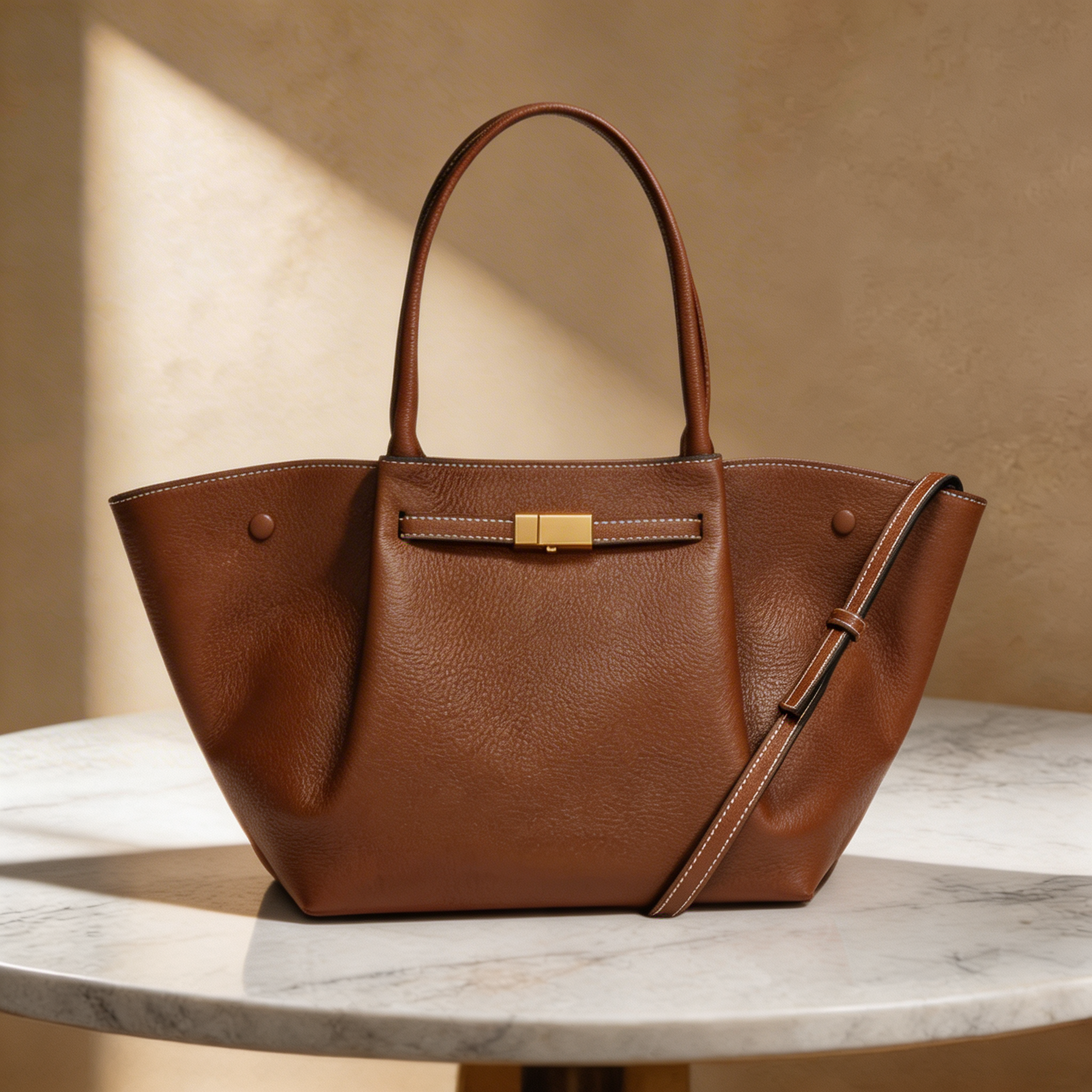 Kim's | WOMEN'S TOTE BAG | SHEARLING | STRUCTURED