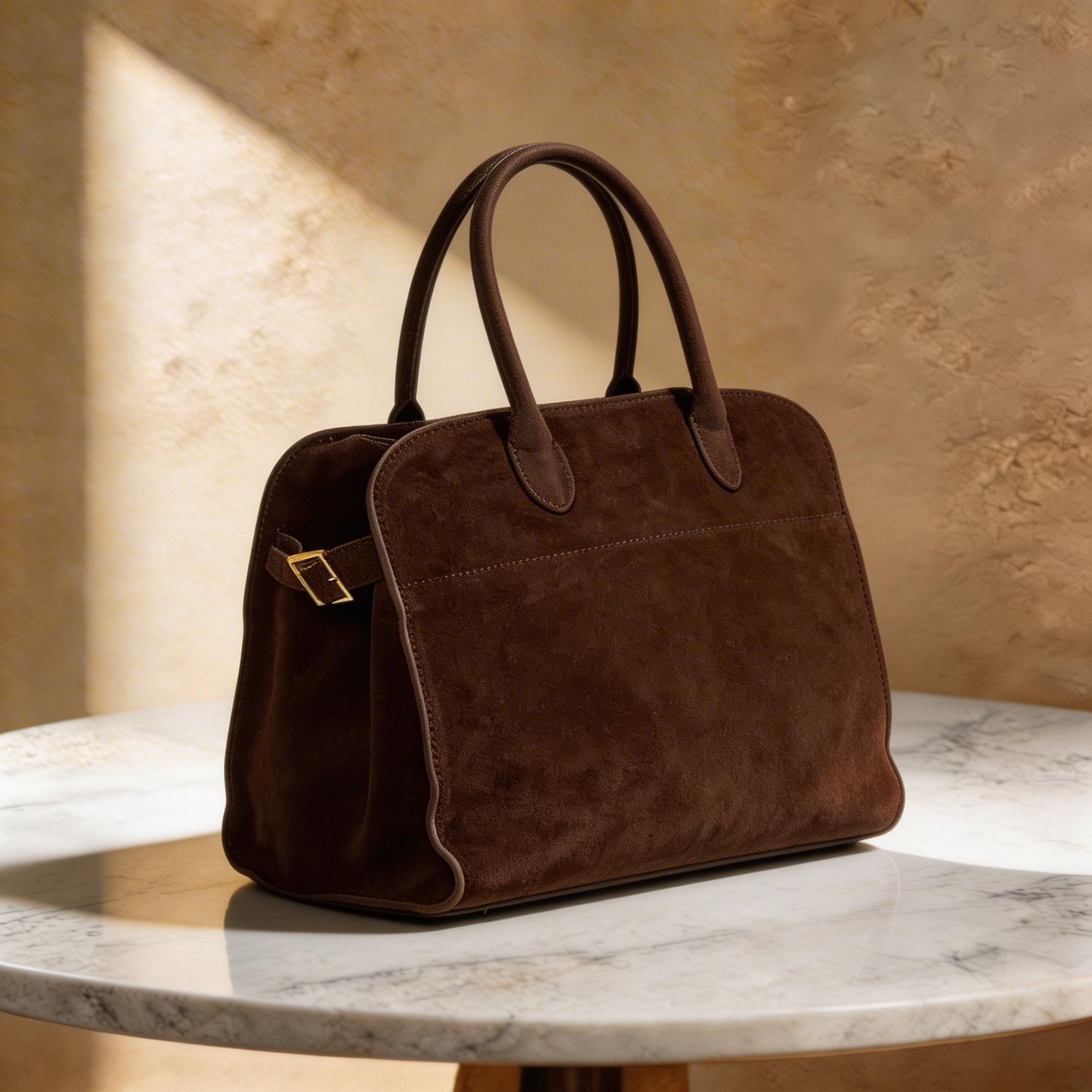 Kim's | WOMEN'S TOTE BAG | SUEDE | STRUCTURED