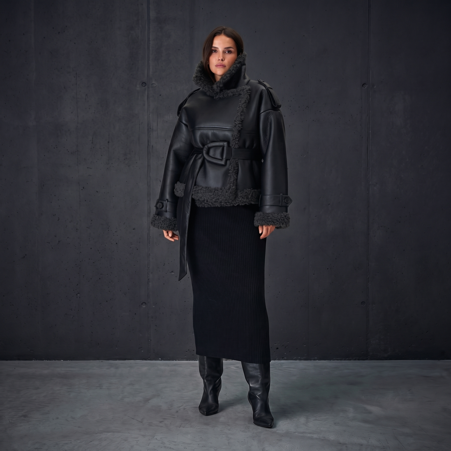 KIM'S | WOMEN'S AVIATOR JACKET | ZIP FRONT | PANELLED