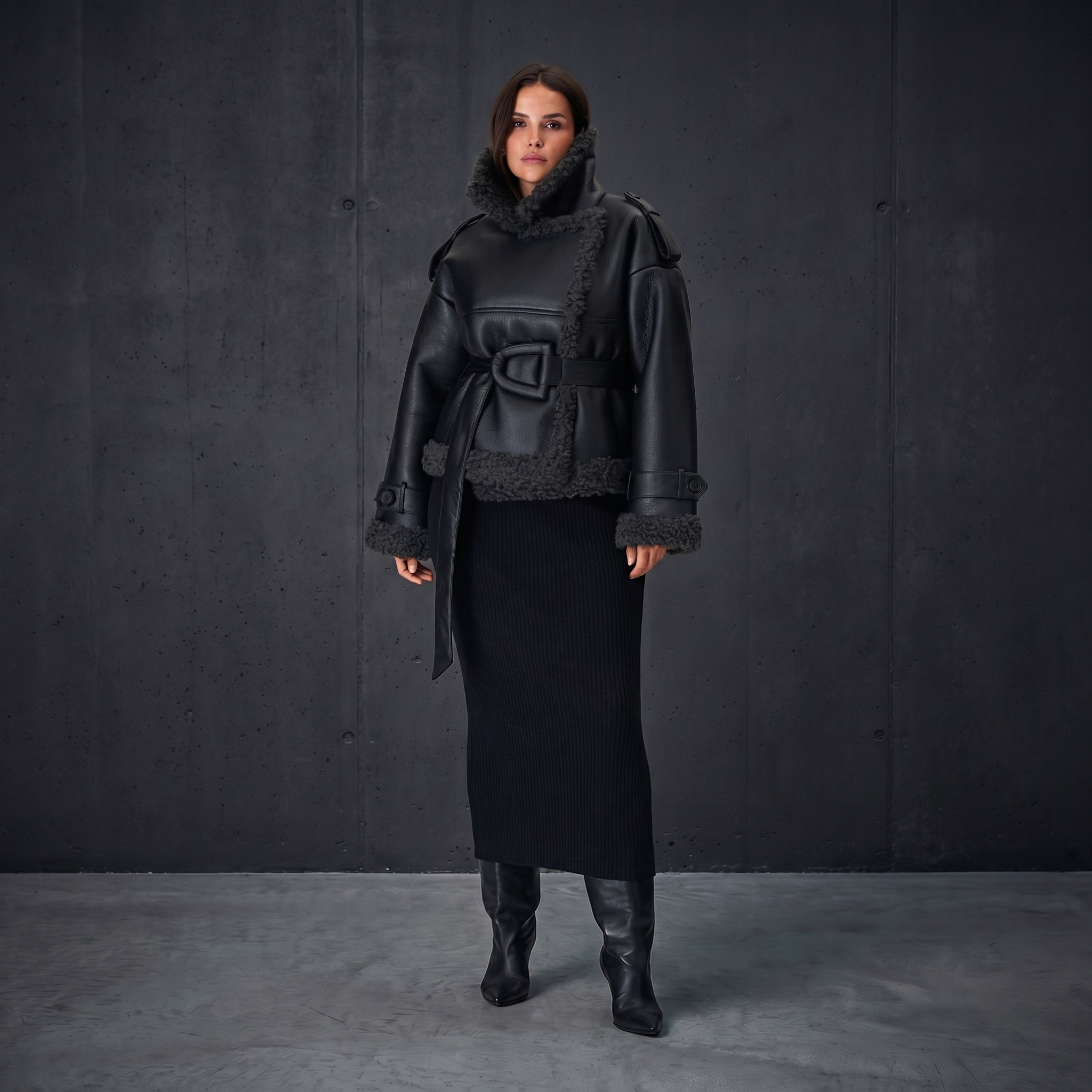 KIM'S | WOMEN'S AVIATOR JACKET | ZIP FRONT | PANELLED