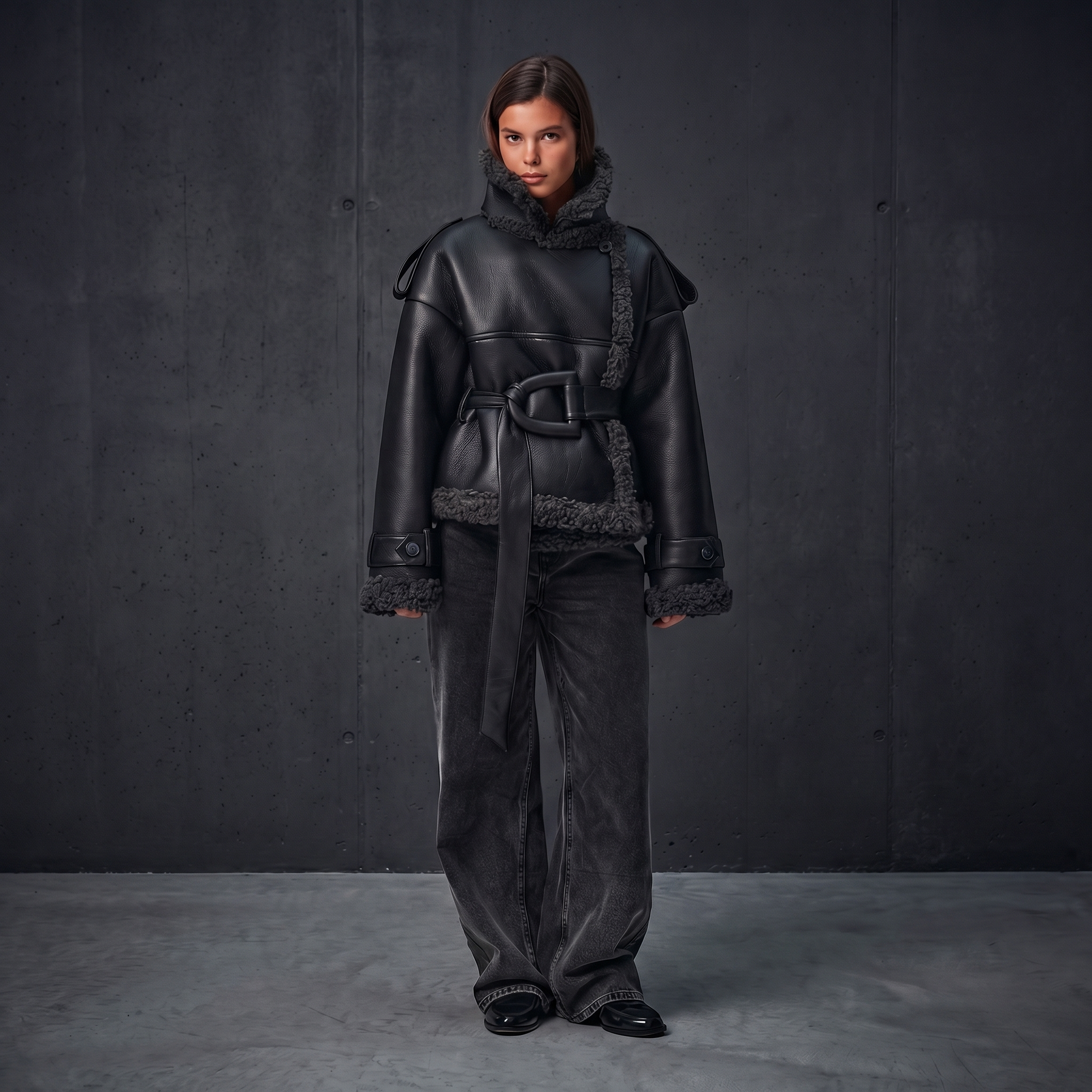 KIM'S | WOMEN'S AVIATOR JACKET | ZIP FRONT | PANELLED