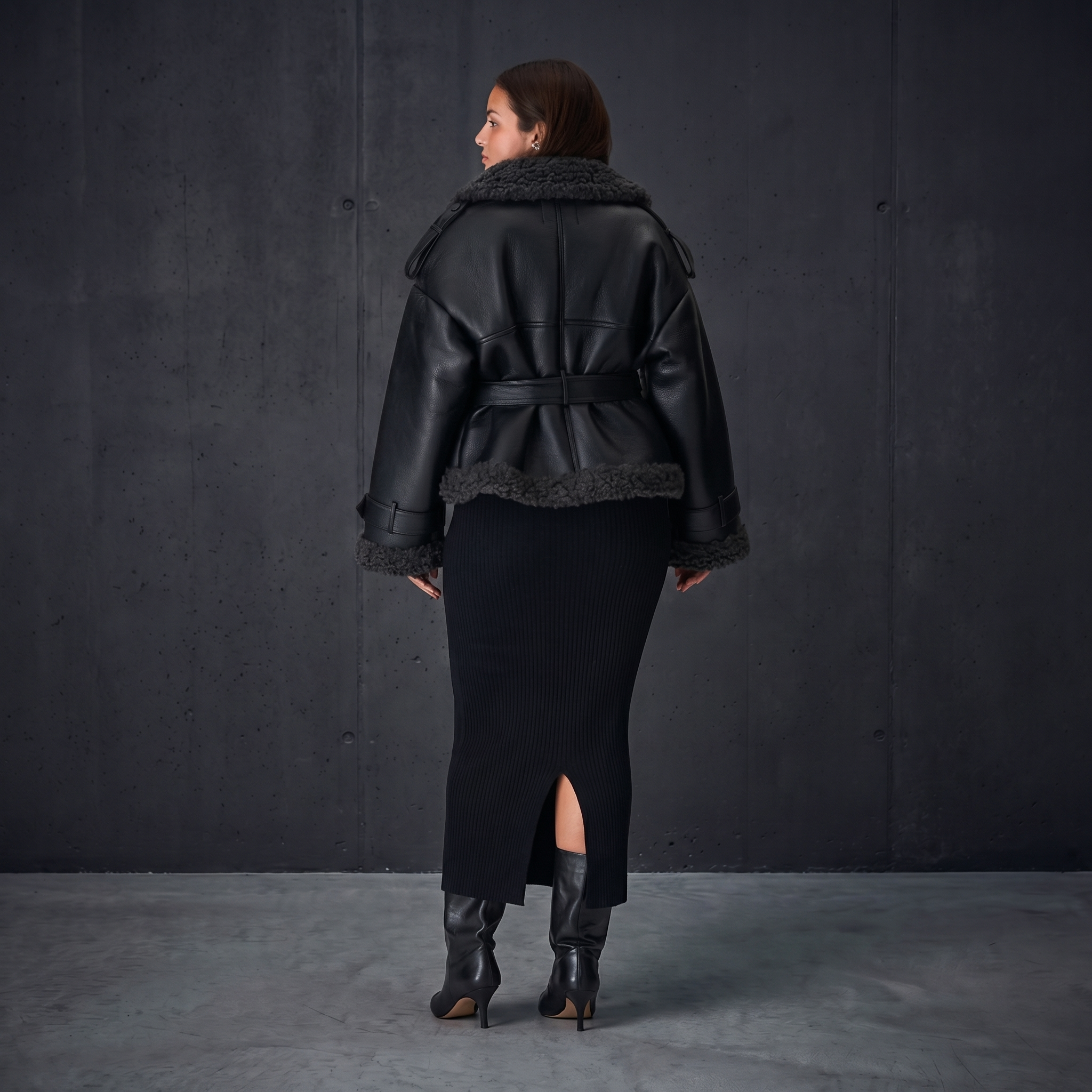 KIM'S | WOMEN'S AVIATOR JACKET | ZIP FRONT | PANELLED
