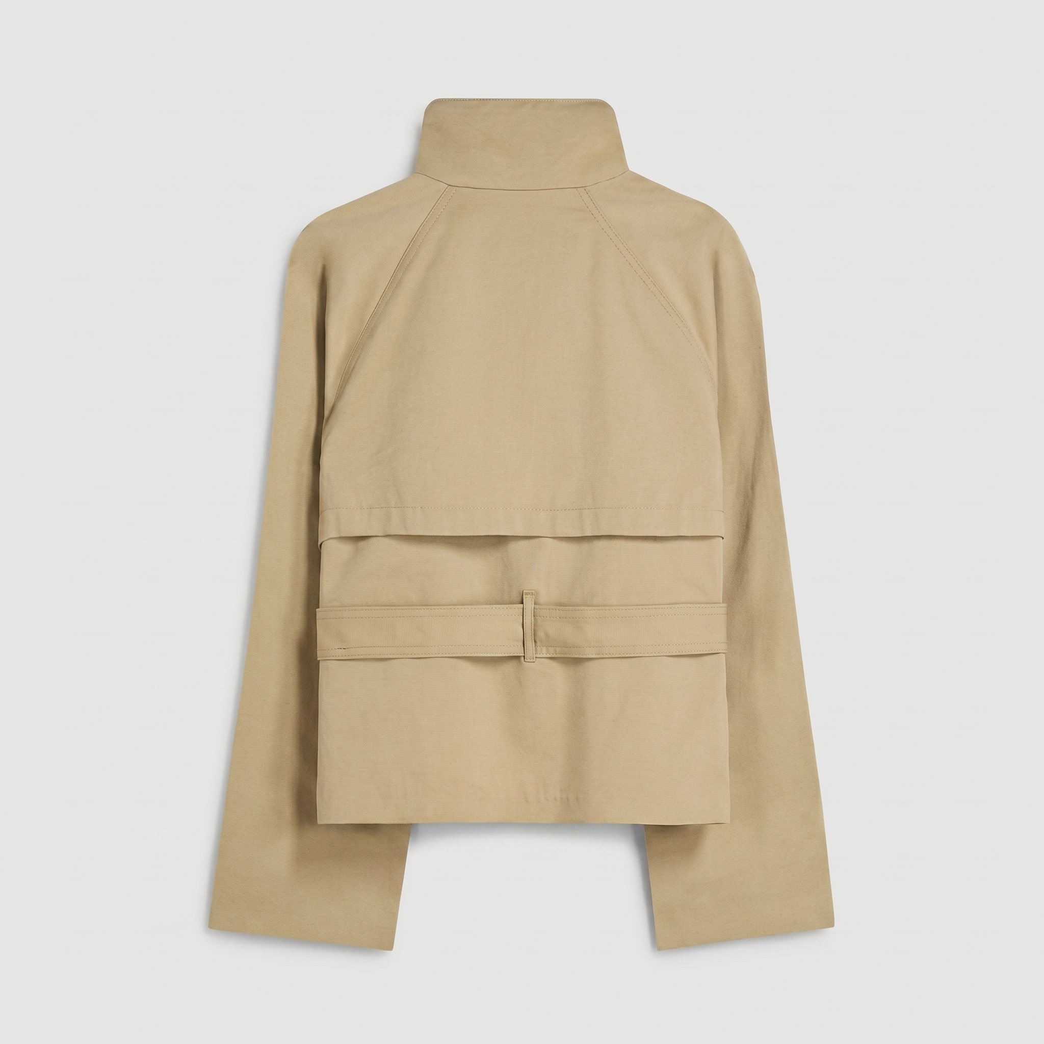 KIM'S | WOMEN'S TRENCH JACKET | CROPPED | BELTED