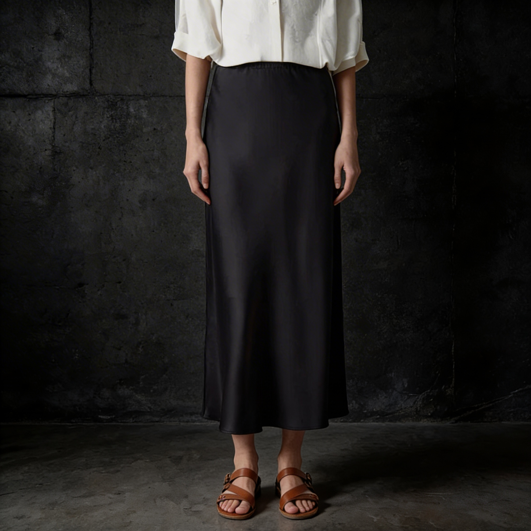 Kim's | WOMEN'S SKIRT | MIDI | SILK