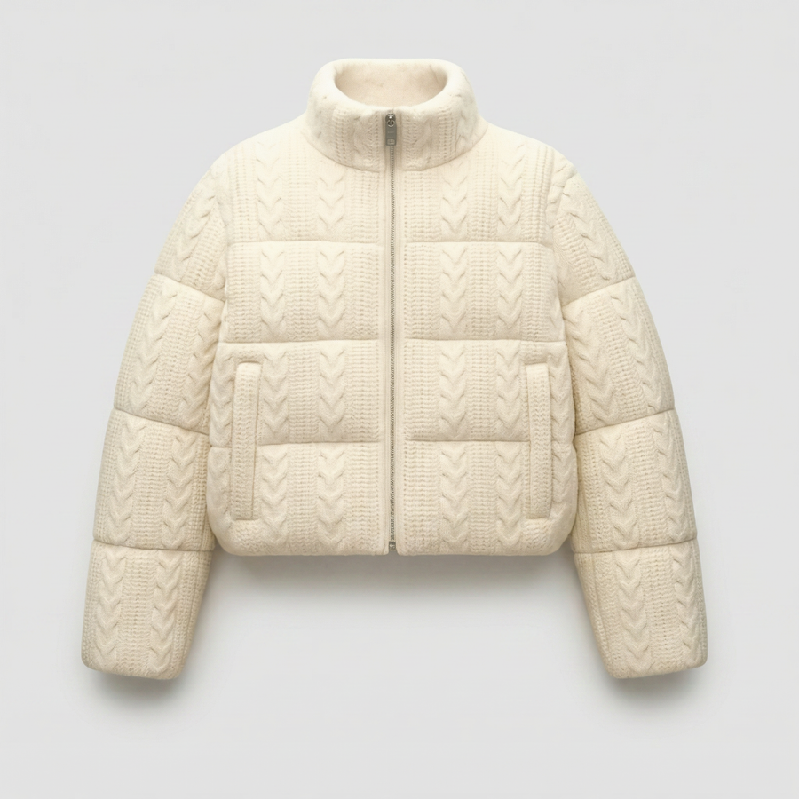 KIM'S | WOMEN'S PUFFER JACKET | BELTED | QUILTED
