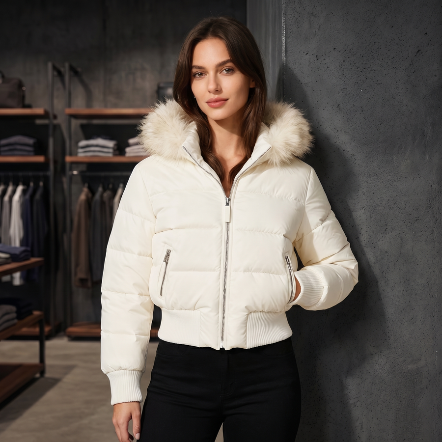 KIM'S | WOMEN'S PUFFER JACKET | HOODED | QUILTED