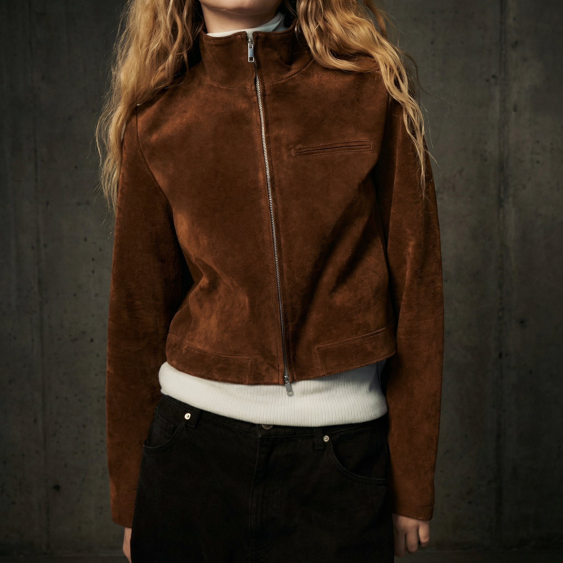 KIM'S | WOMEN'S JACKET | CROPPED | ZIP FRONT