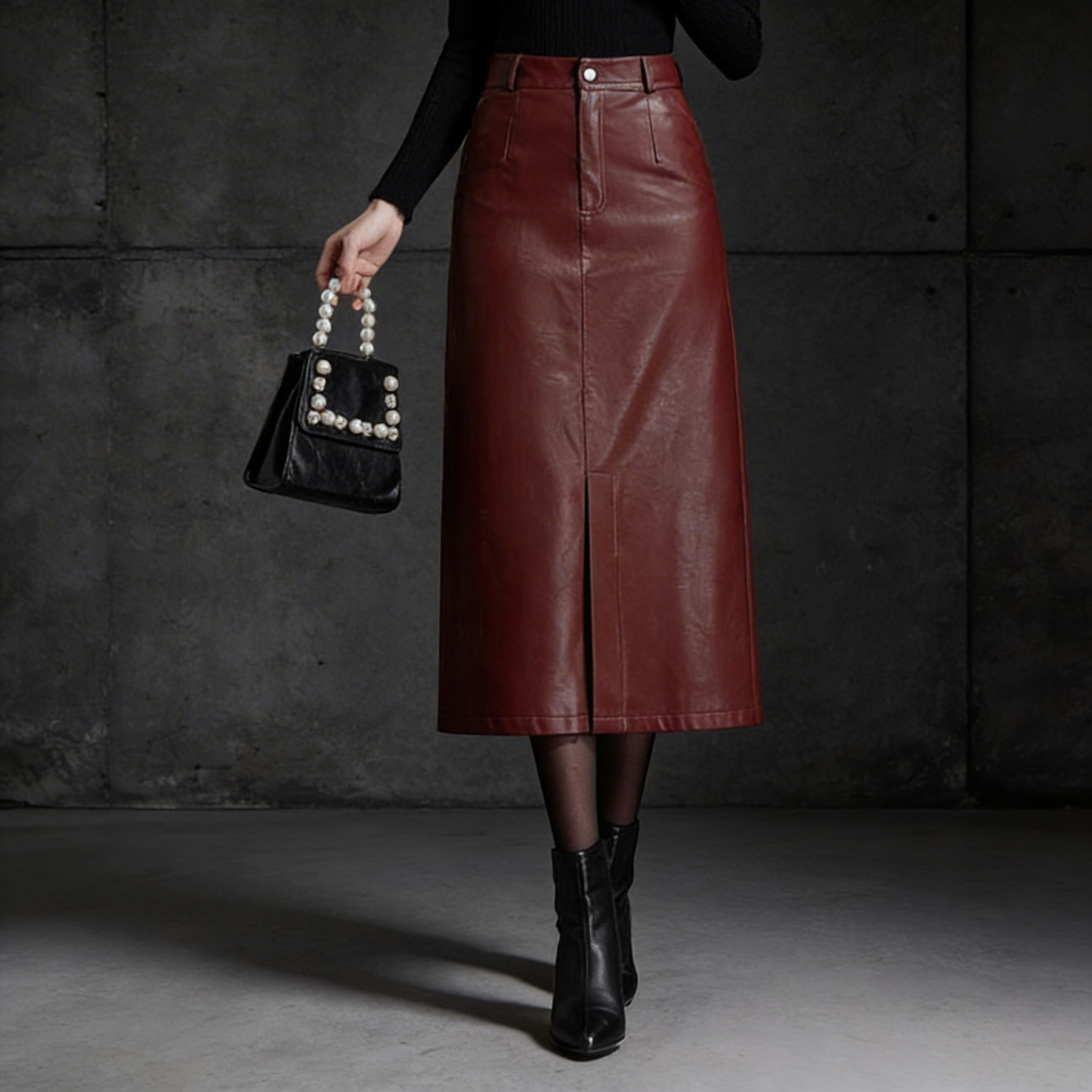 Kim's | WOMEN'S SKIRT | MIDI | STRUCTURED