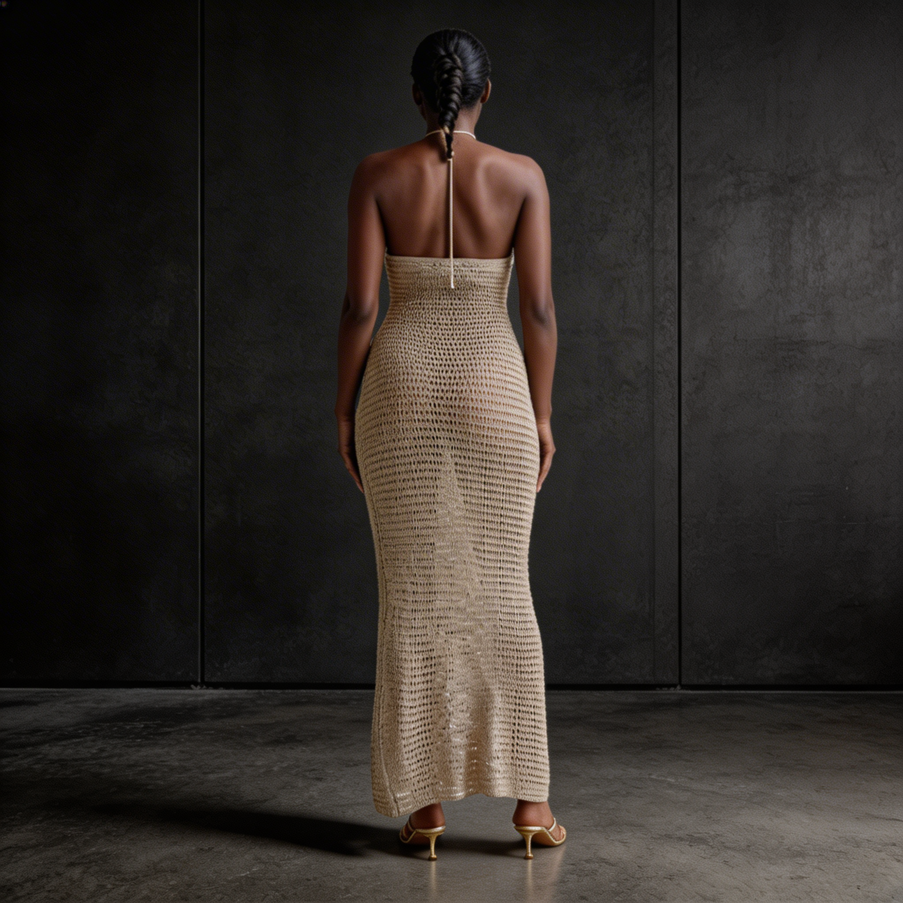 Kim's | WOMEN'S DRESS | MAXI | CROCHET HALTER
