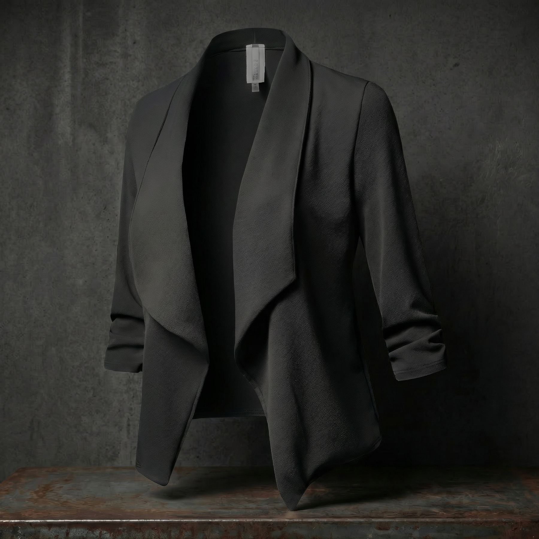 KIM'S | WOMEN'S BLAZER | DRAPE FRONT | OPEN FRONT