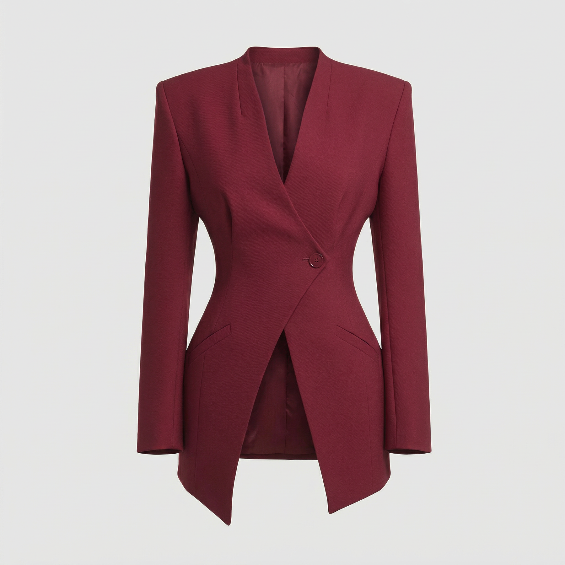 KIM'S | WOMEN'S BLAZER | V NECK | CINCHED