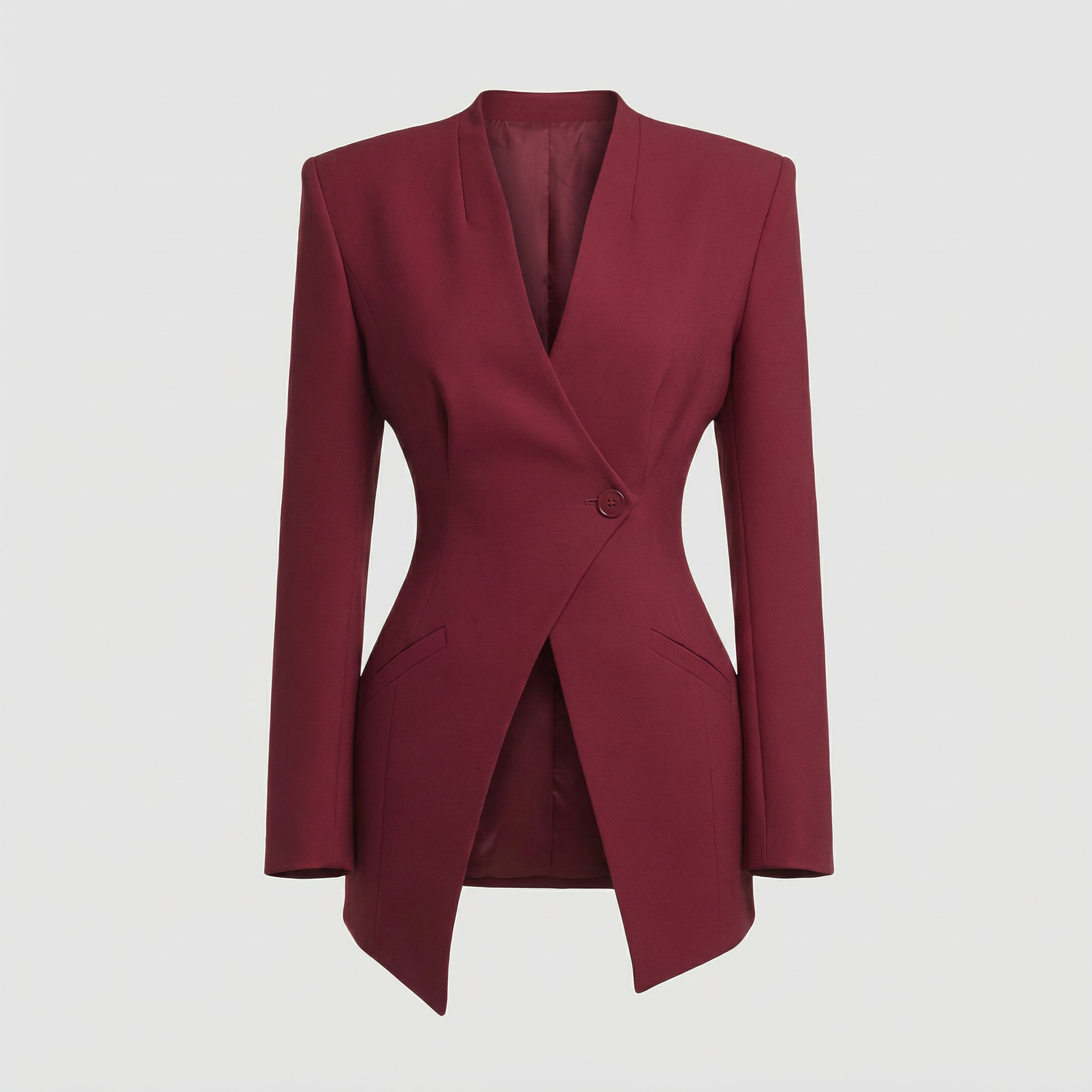 KIM'S | WOMEN'S BLAZER | V NECK | CINCHED