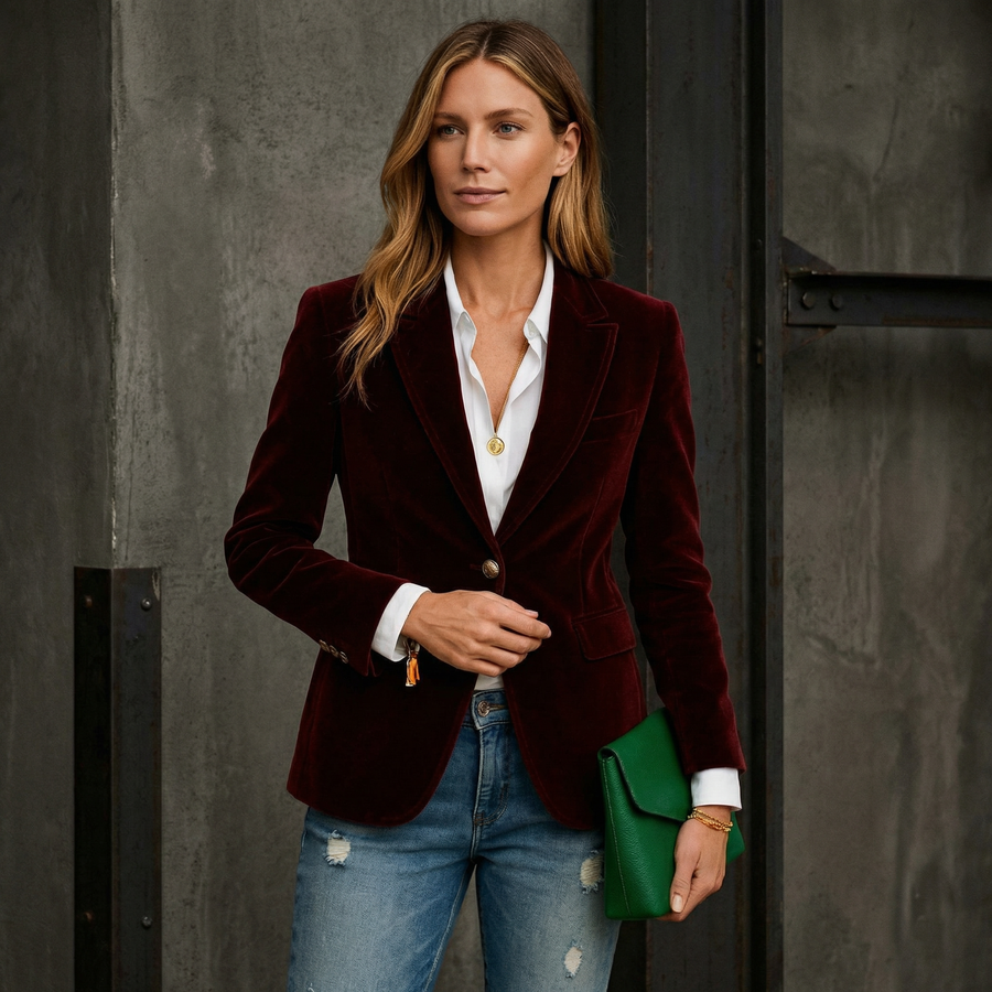 KIM'S | WOMEN'S BLAZER | BUTTON FRONT | EVENING