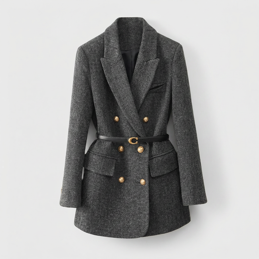 KIM'S | WOMEN'S BLAZER | DOUBLE BREASTED | LAPEL