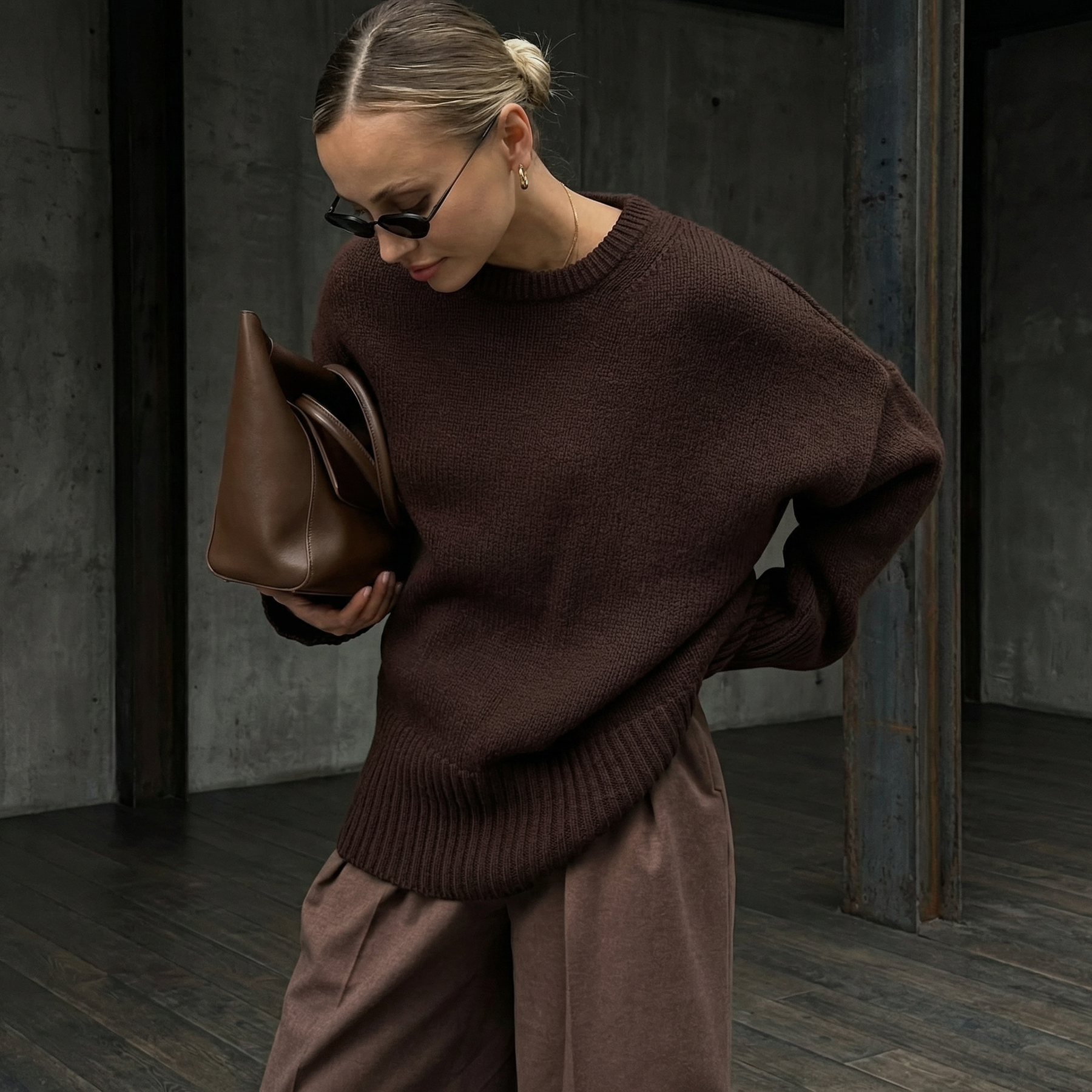KIM'S | WOMEN'S SWEATER | DROPPED SHOULDER | OVERSIZED