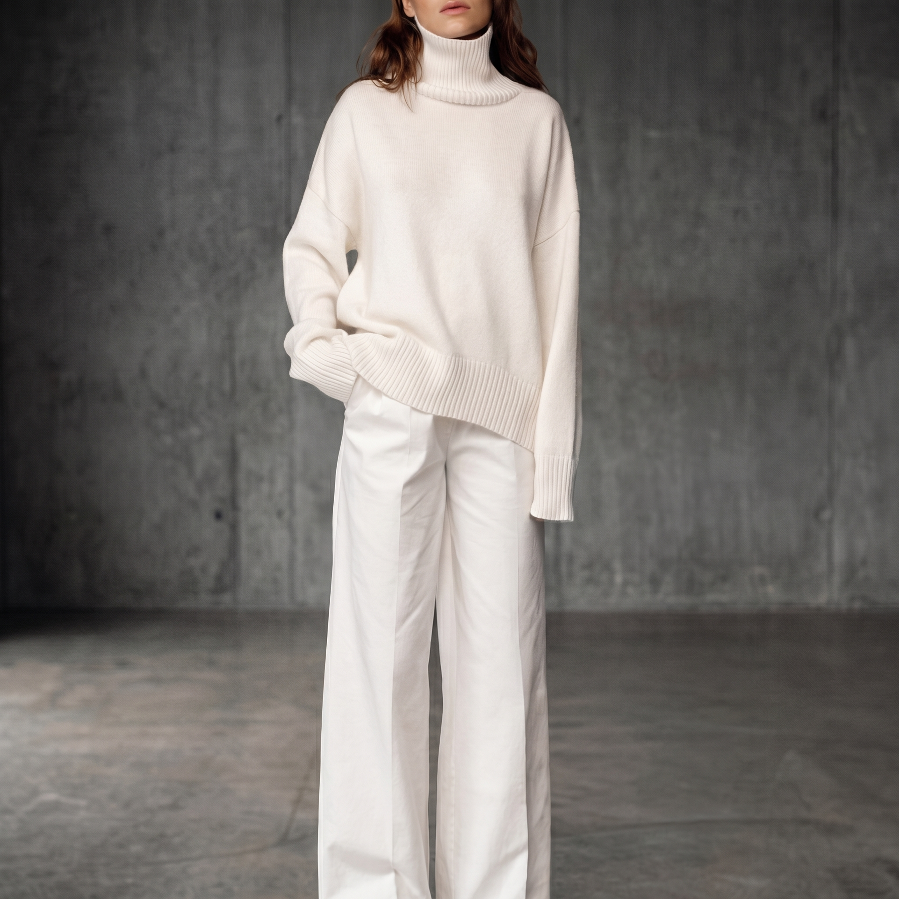KIM'S | WOMEN'S SWEATER | TURTLENECK | OVERSIZED