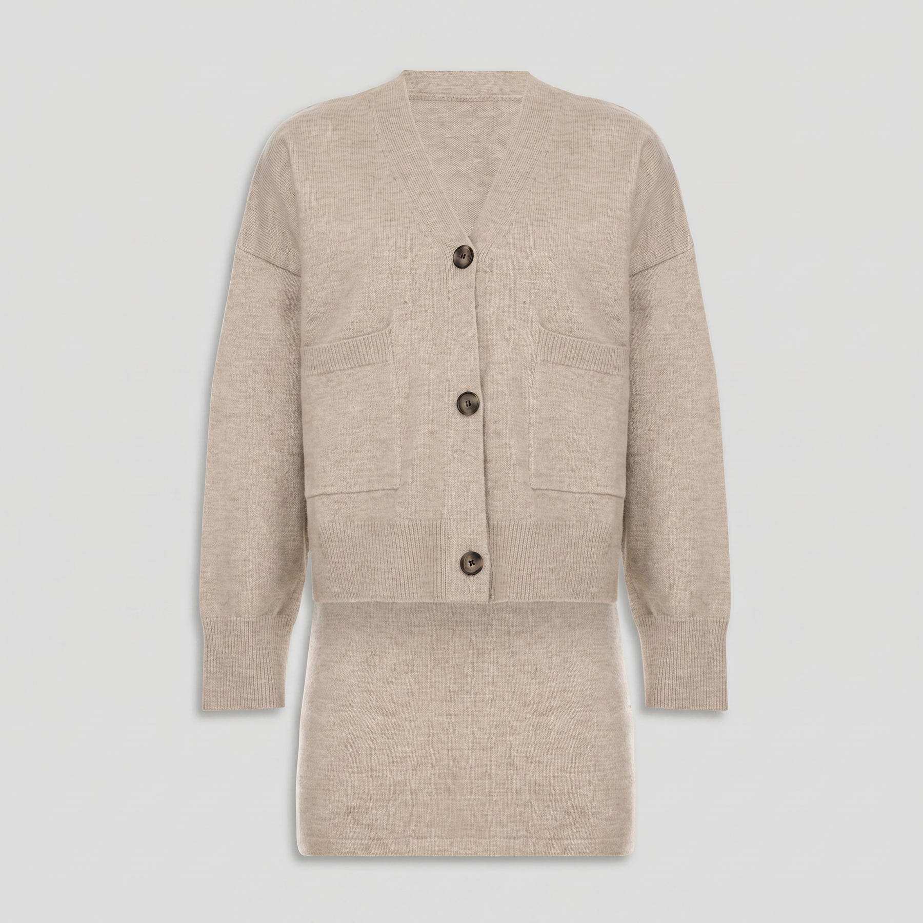 KIM'S | WOMEN'S SET | TWO PIECE | CARDIGAN MINI