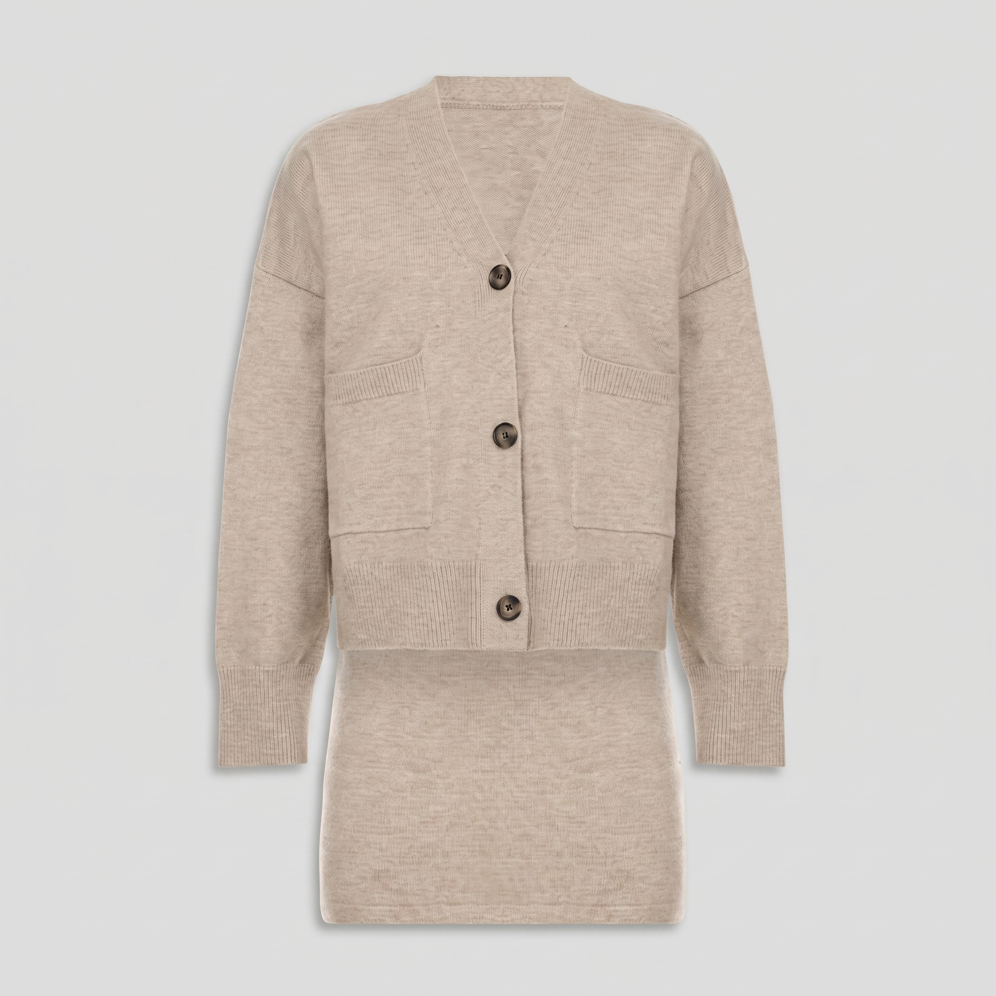 KIM'S | WOMEN'S SET | TWO PIECE | CARDIGAN MINI
