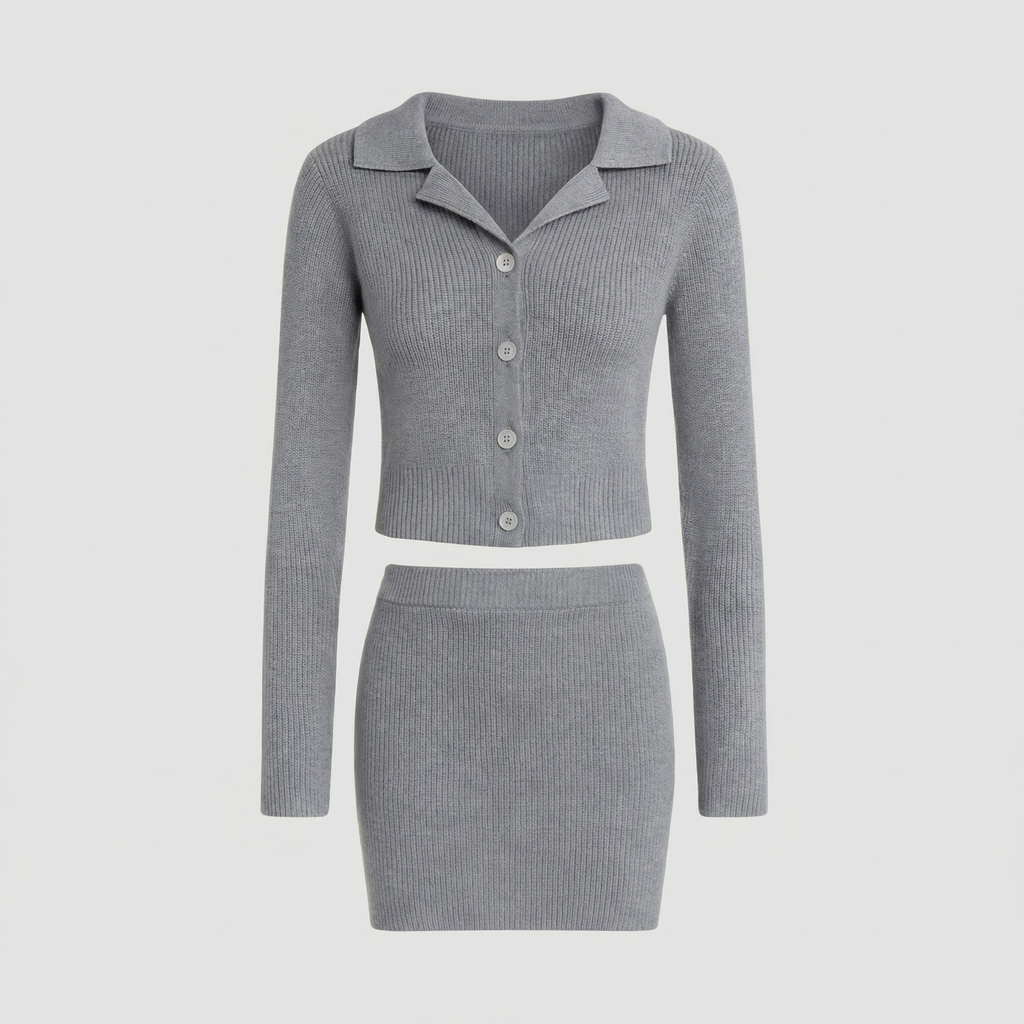 KIM'S | WOMEN'S SET | TWO PIECE | GREY