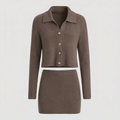KIM'S | WOMEN'S SET | TWO PIECE | BROWN