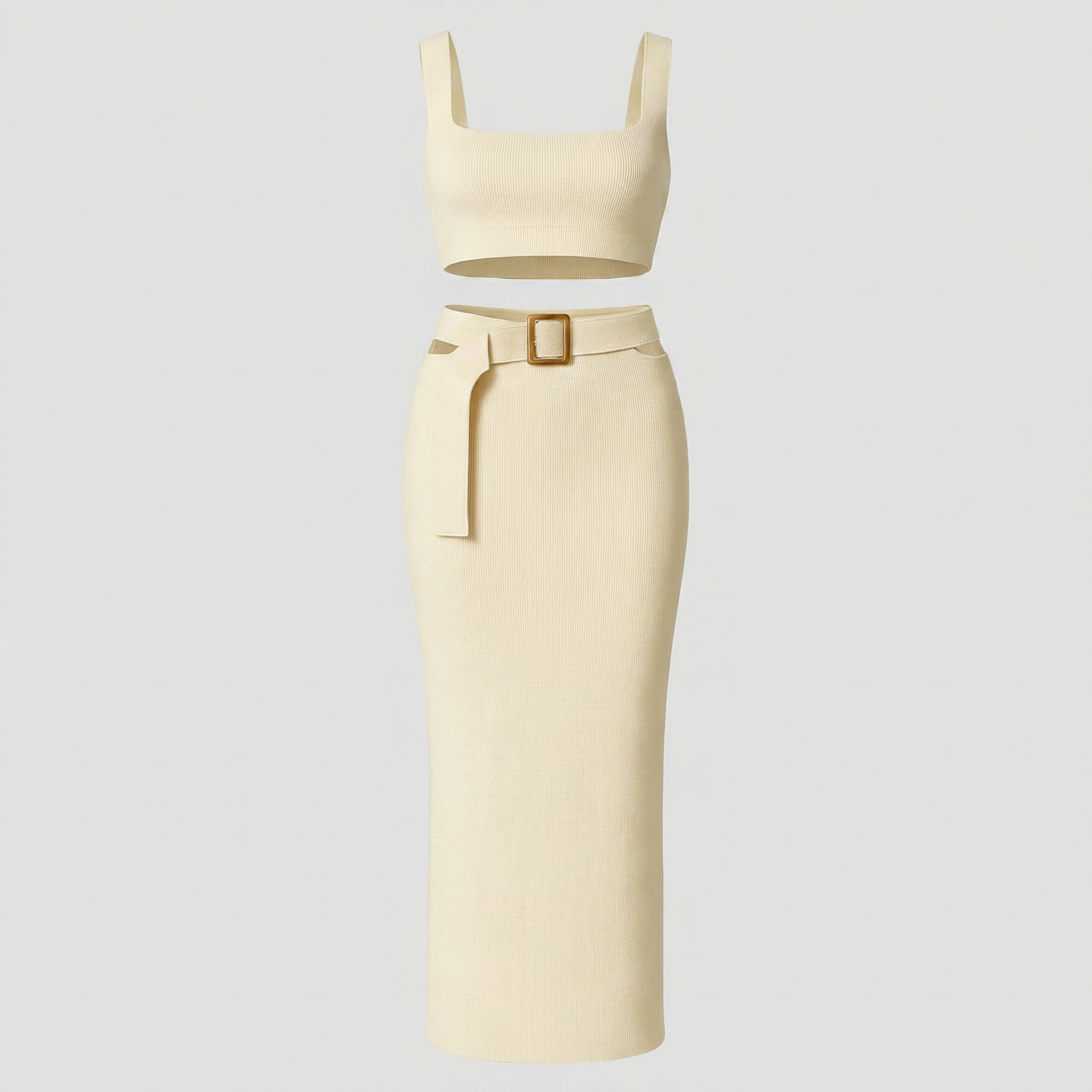 Kim's | WOMEN'S TWO-PIECE SET | KNIT | SKIRT SET